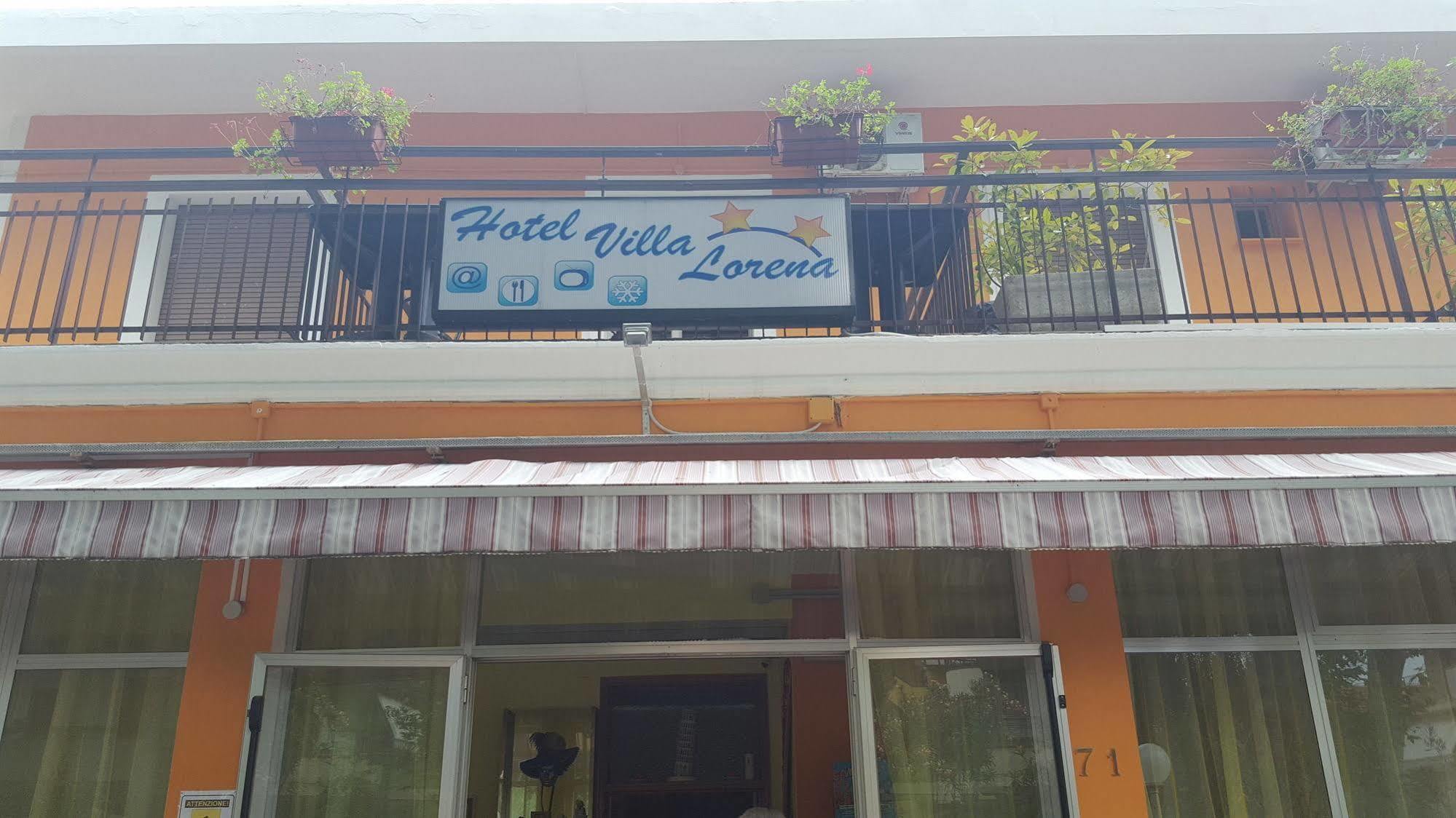 Hotel Villa Lorena Rimini Esterno foto